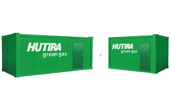 Kompletní řešení HUTIRA green gas | HUTIRA