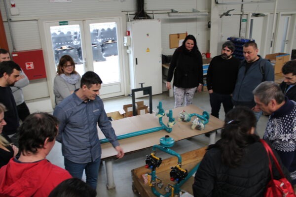 Theory and practice all in one. We welcomed employees from GasNet in our training centre | HUTIRA