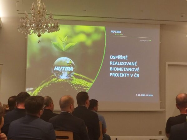 Úspěšně realizované biometanové projekty v ČR jsme prezentovali na konferenci Biomasa, Bioplyn & Energetika 2023 | HUTIRA