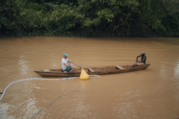 The hard work in Ghana paid off. Drinking water from the Birim River is a miracle for locals | HUTIRA