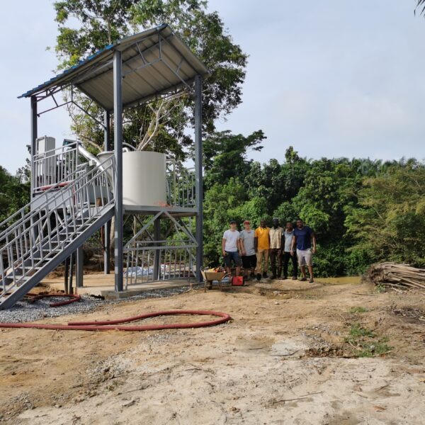 The hard work in Ghana paid off. Drinking water from the Birim River is a miracle for locals | HUTIRA