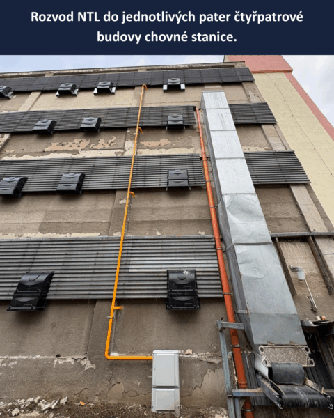 V Pohořelicích jsme realizovali kompletní rozvody plynu pro novou pěstírnu drůbeže | HUTIRA